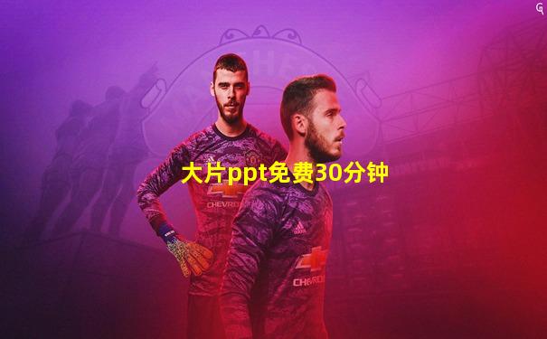 大片ppt免费30分钟